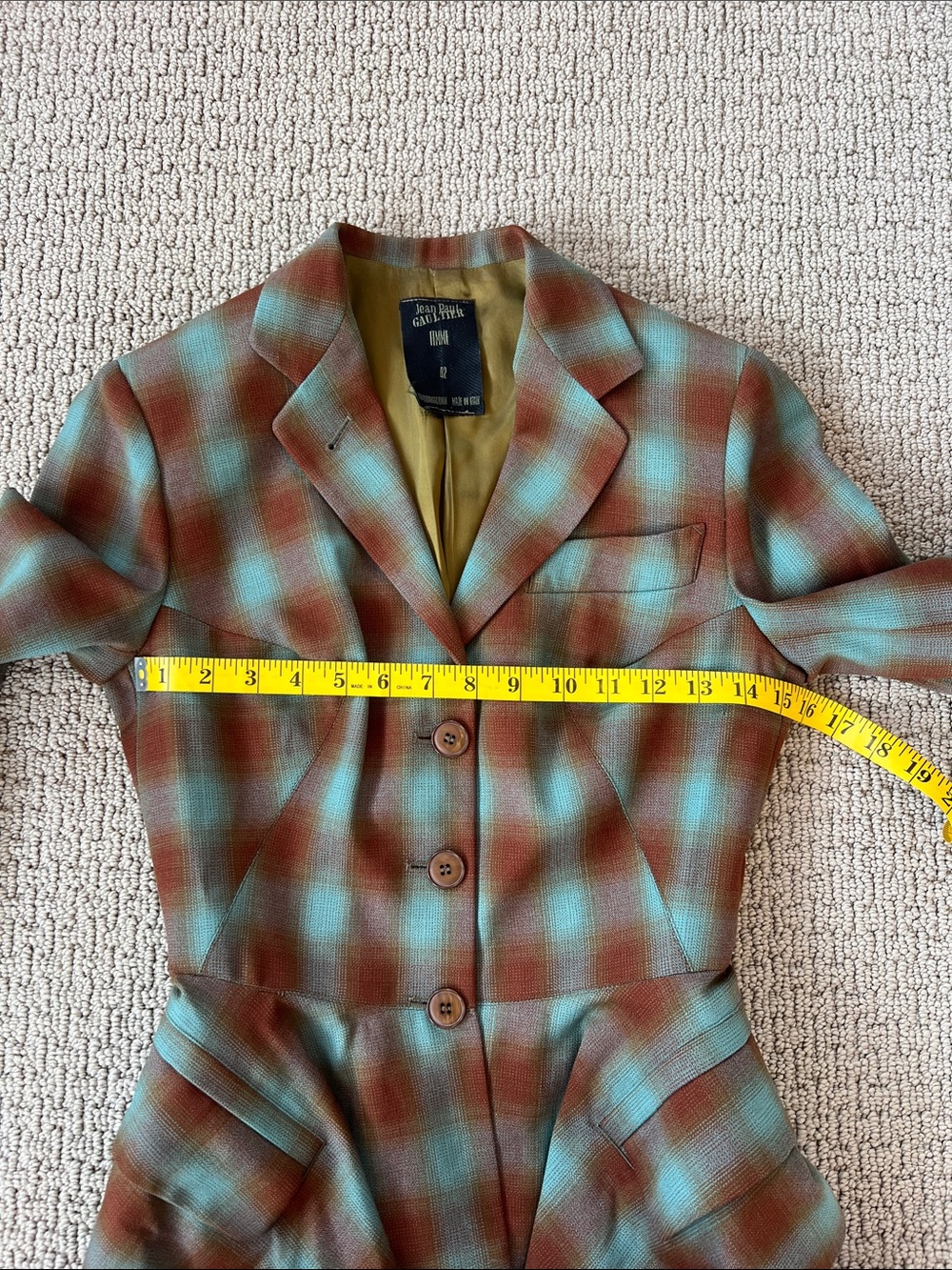 Jean Paul Gaultier Femme F/W 1991 Peplum Blazer - Picture 5 of 8
